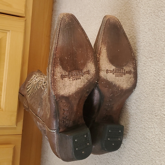 Corral Bronze Metallic Boots - Picture 6 of 7